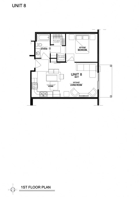 the unit 8 unit 8 floor plan